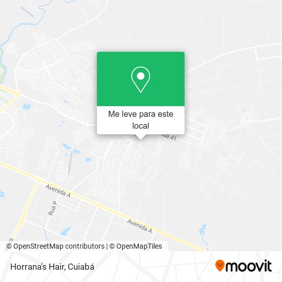 Horrana's Hair mapa