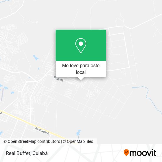 Real Buffet mapa