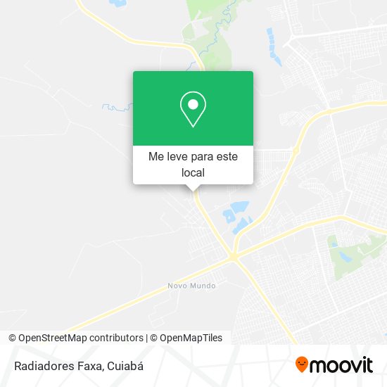 Radiadores Faxa mapa