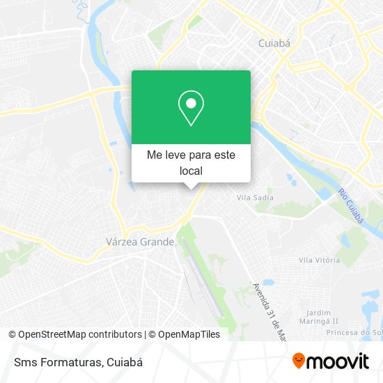 Sms Formaturas mapa