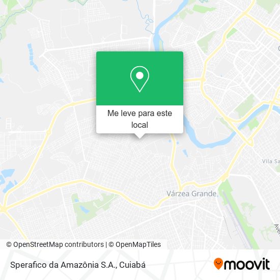 Sperafico da Amazônia S.A. mapa