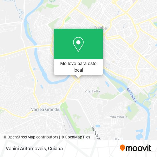 Vanini Automóveis mapa