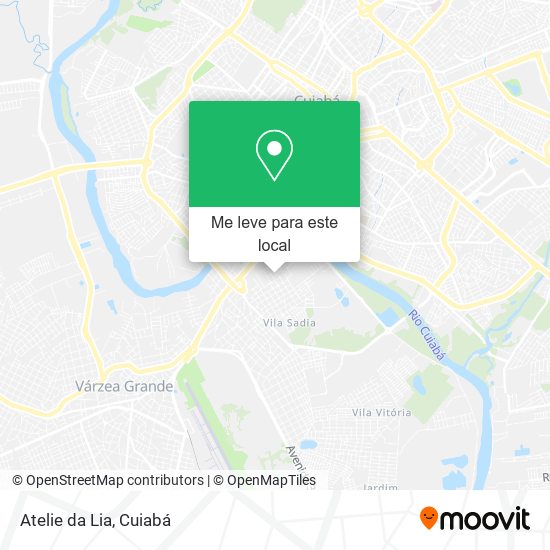 Atelie da Lia mapa