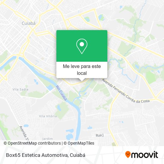 Box65 Estetica Automotiva mapa