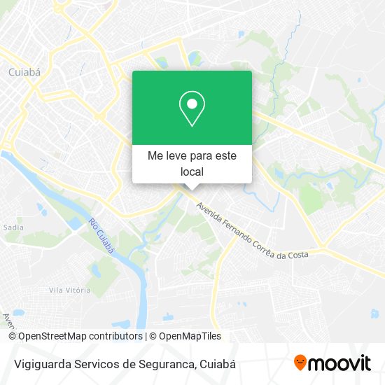 Vigiguarda Servicos de Seguranca mapa