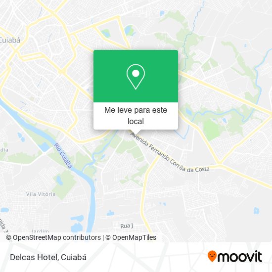 Delcas Hotel mapa