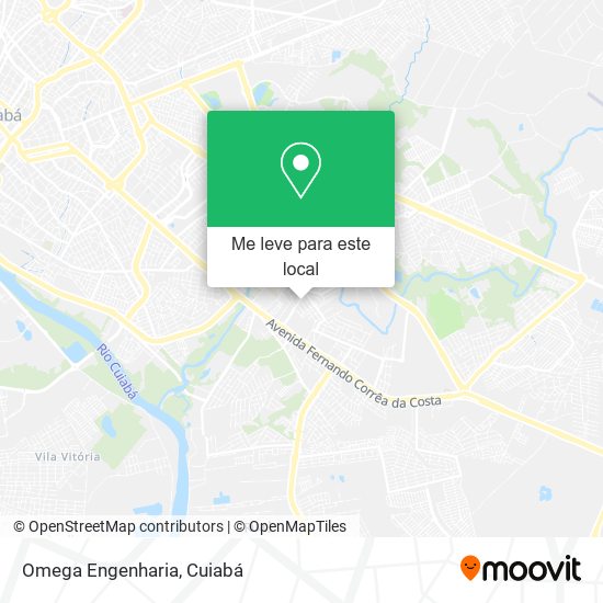 Omega Engenharia mapa