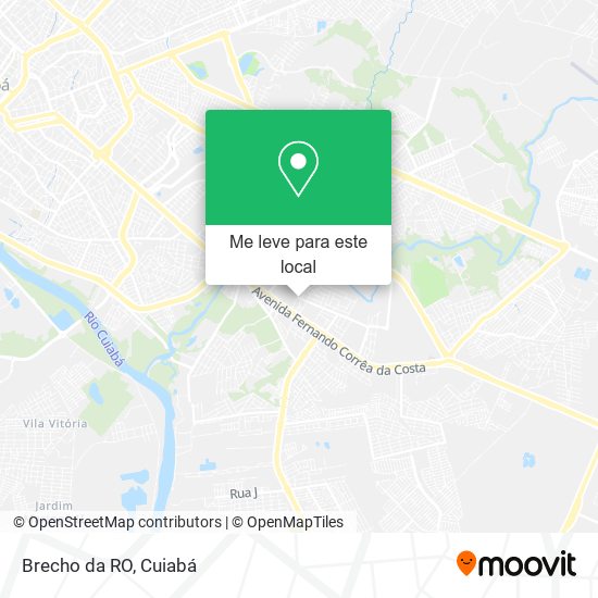 Brecho da RO mapa