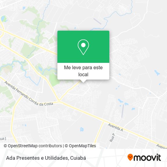 Ada Presentes e Utilidades mapa