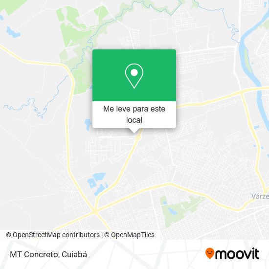 MT Concreto mapa