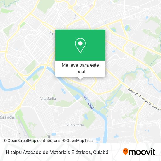 Hitaipu Atacado de Materiais Elétricos mapa