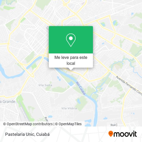 Pastelaria Unic mapa