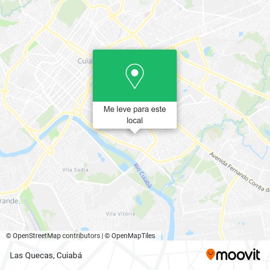 Las Quecas mapa