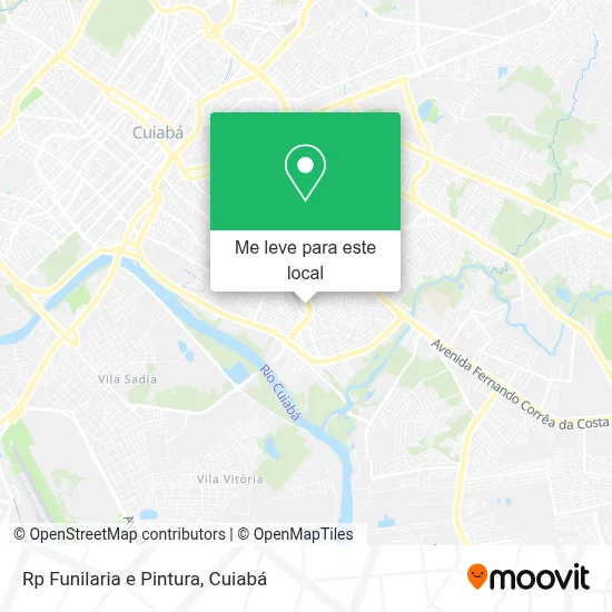 Rp Funilaria e Pintura mapa