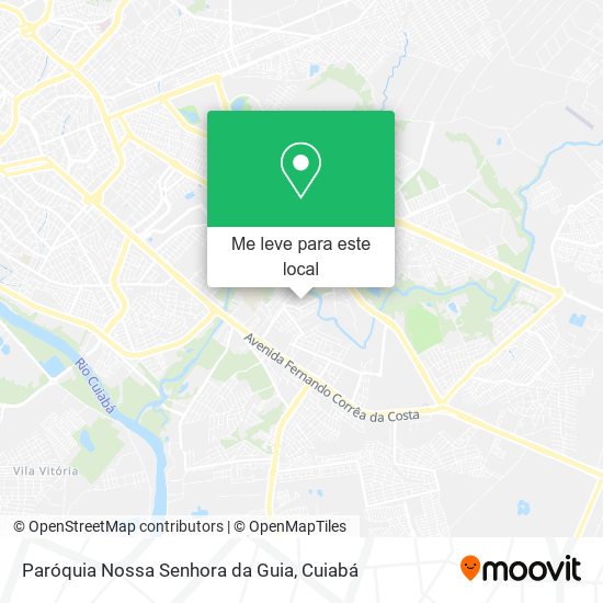 Paróquia Nossa Senhora da Guia mapa