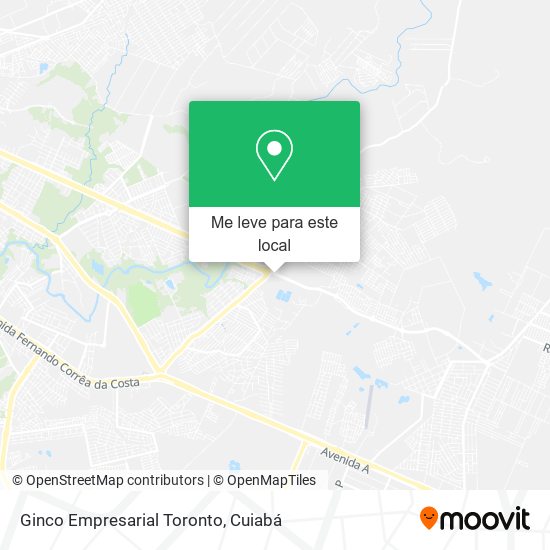 Ginco Empresarial Toronto mapa