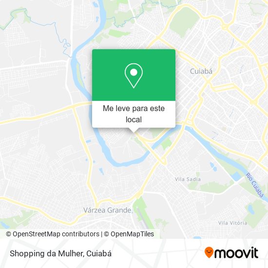 Shopping da Mulher mapa