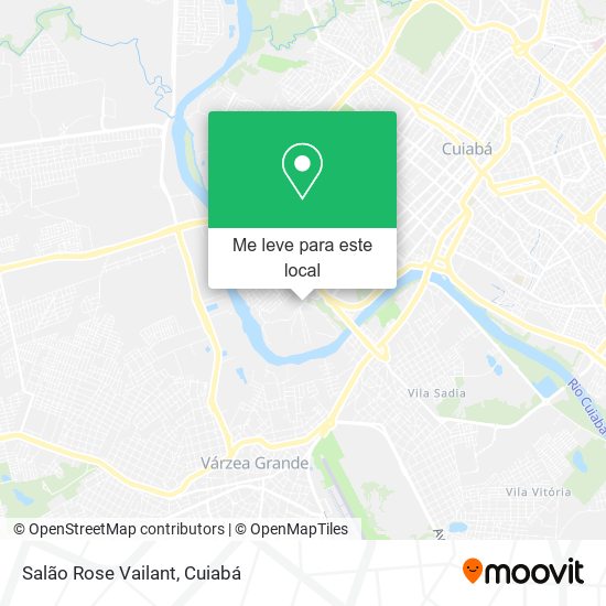 Salão Rose Vailant mapa