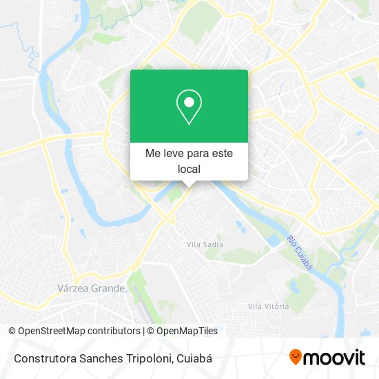 Construtora Sanches Tripoloni mapa