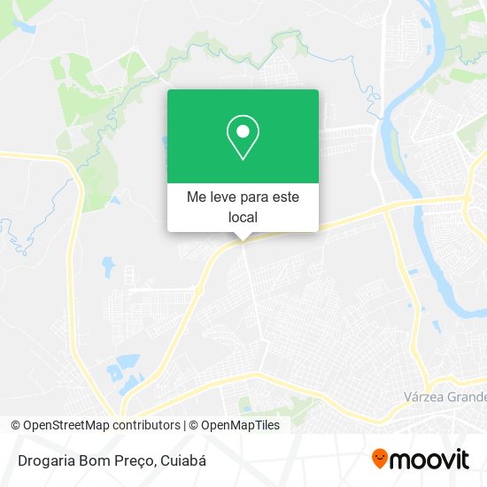 Drogaria Bom Preço mapa