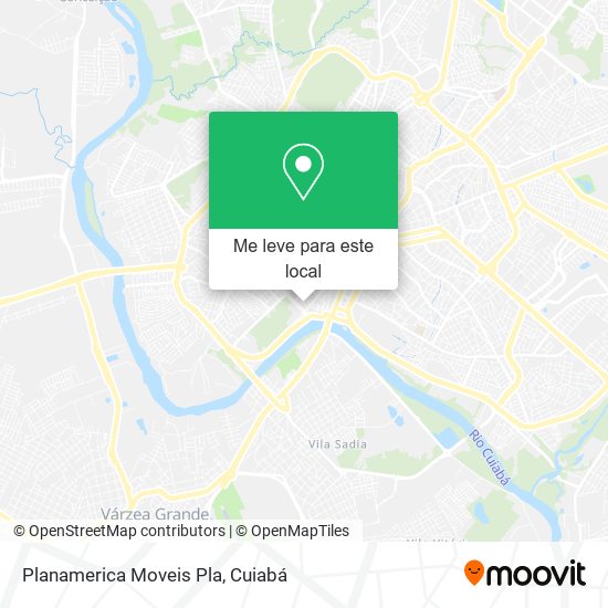 Planamerica Moveis Pla mapa