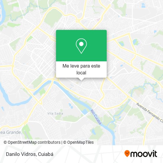 Danilo Vidros mapa