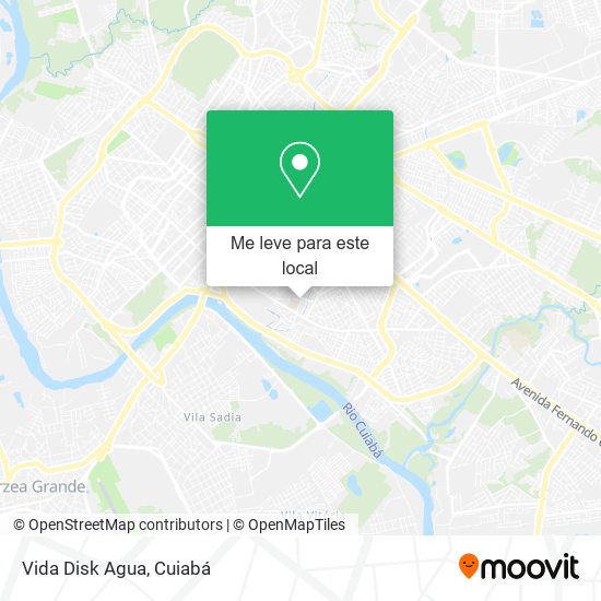 Vida Disk Agua mapa