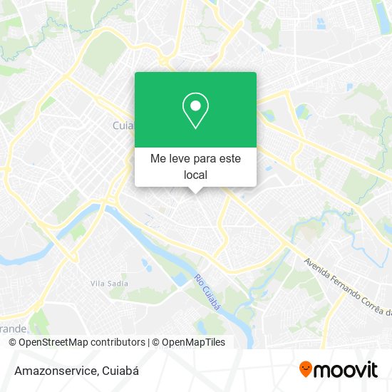 Amazonservice mapa