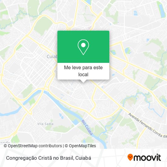 Congregação Cristã no Brasil mapa