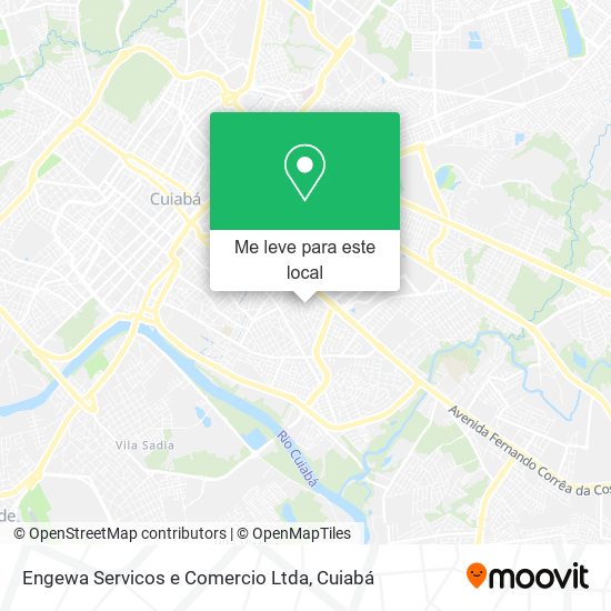 Engewa Servicos e Comercio Ltda mapa