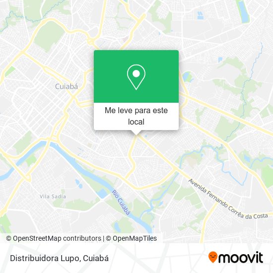 Distribuidora Lupo mapa