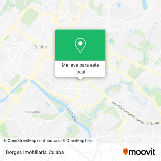 Borges Imobiliaria mapa