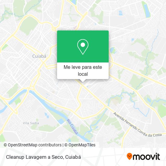 Cleanup Lavagem a Seco mapa