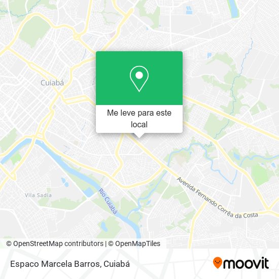 Espaco Marcela Barros mapa