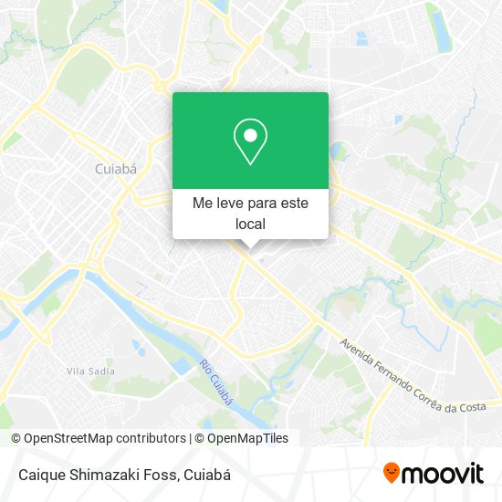 Caique Shimazaki Foss mapa