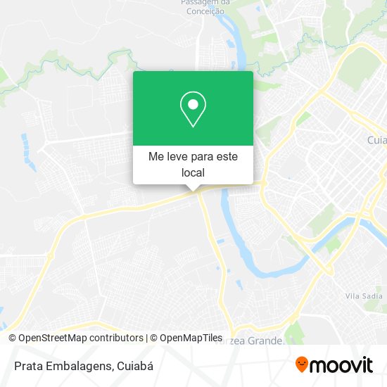 Prata Embalagens mapa