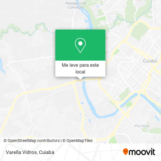 Varella Vidros mapa