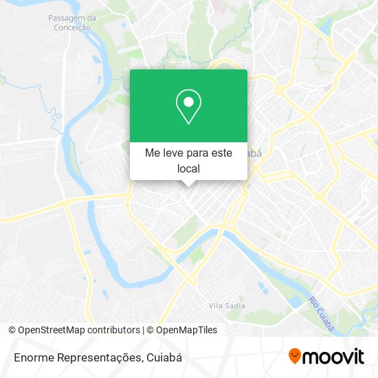 Enorme Representações mapa