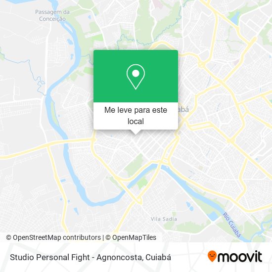 Studio Personal Fight - Agnoncosta mapa