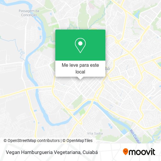 Vegan Hamburgueria Vegetariana mapa