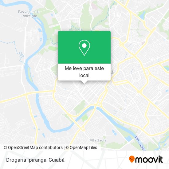 Drogaria Ipiranga mapa