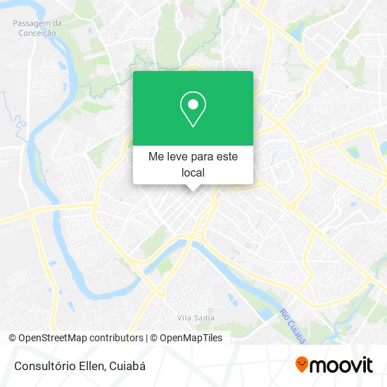 Consultório Ellen mapa