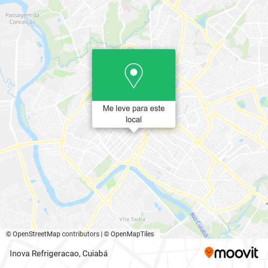 Inova Refrigeracao mapa