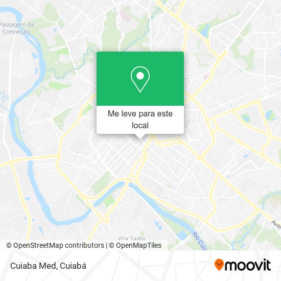 Cuiaba Med mapa