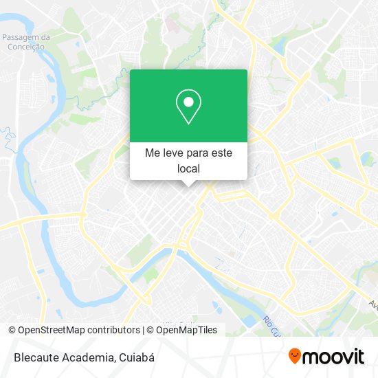 Blecaute Academia mapa