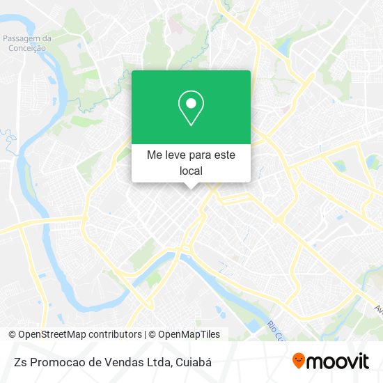 Zs Promocao de Vendas Ltda mapa