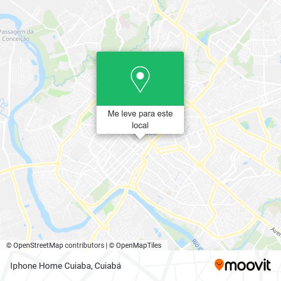Iphone Home Cuiaba mapa