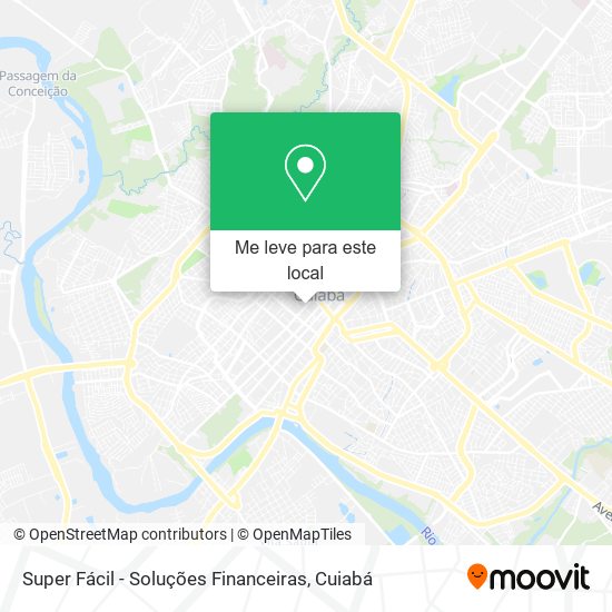 Super Fácil - Soluções Financeiras mapa