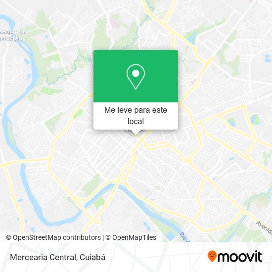 Mercearia Central mapa