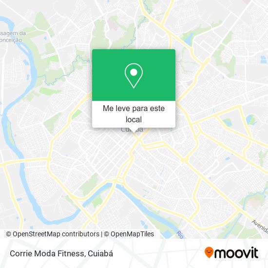 Corrie Moda Fitness mapa